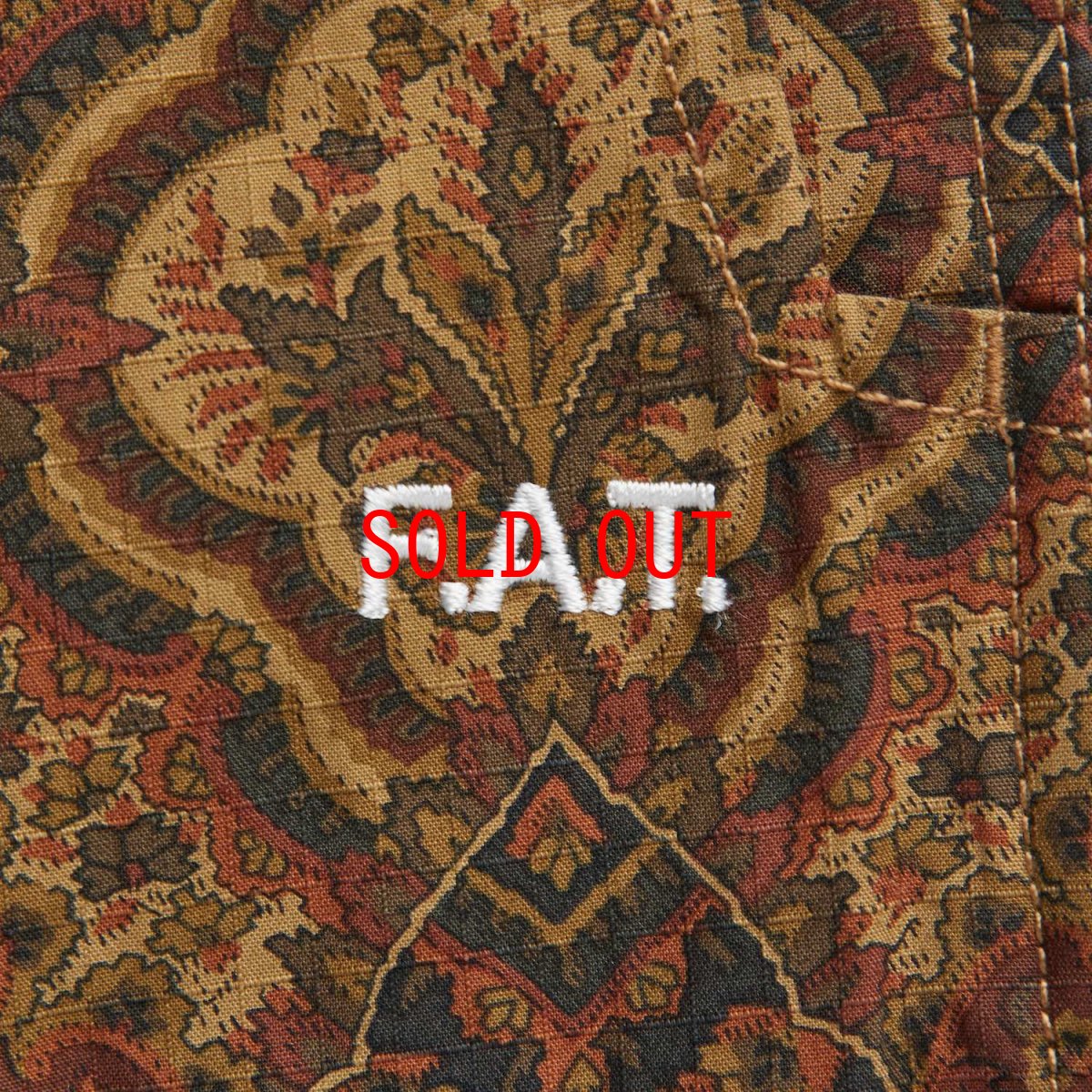 画像5: MEGALIBER LIBERTY Wide Chino Damask Pants ワイド チノ ダマスク パンツ (5)