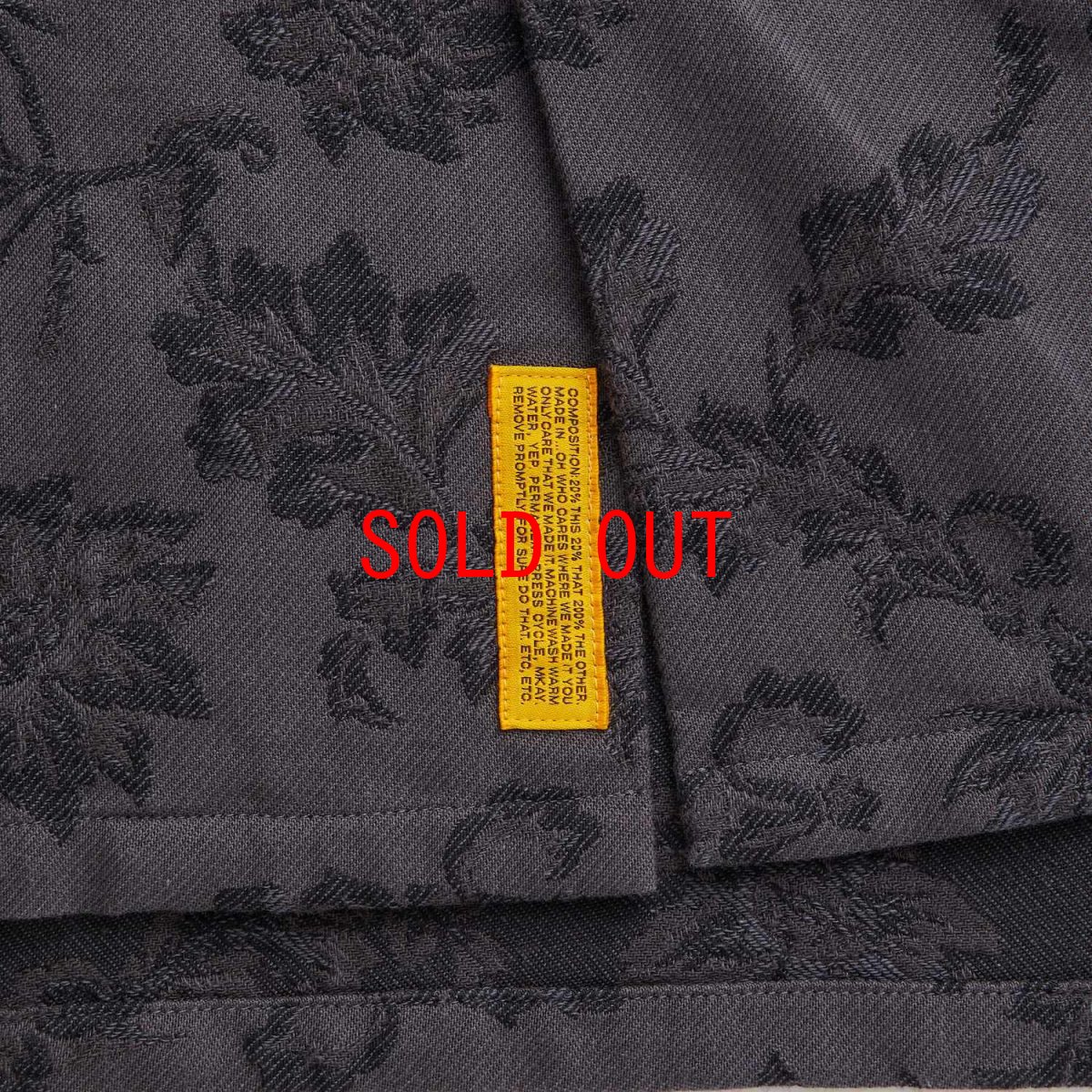 画像7: GIGASSOM Botanical Shirt Jacket ボタニカル シャツ ジャケット (7)