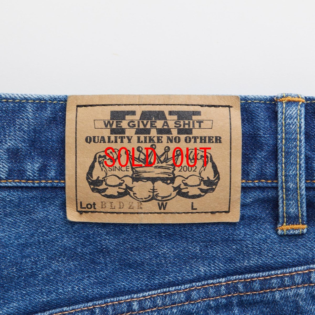 画像4: Bludozer Worn Wide Denim Pants ワイド デニム パンツ (4)