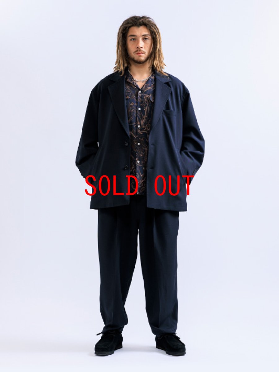 画像6: 【FAT 沖縄 パンツ セレクトショップ 通販】F.A.T. SLACKLAX Wide Pants ワイド イージー ブラック (6)