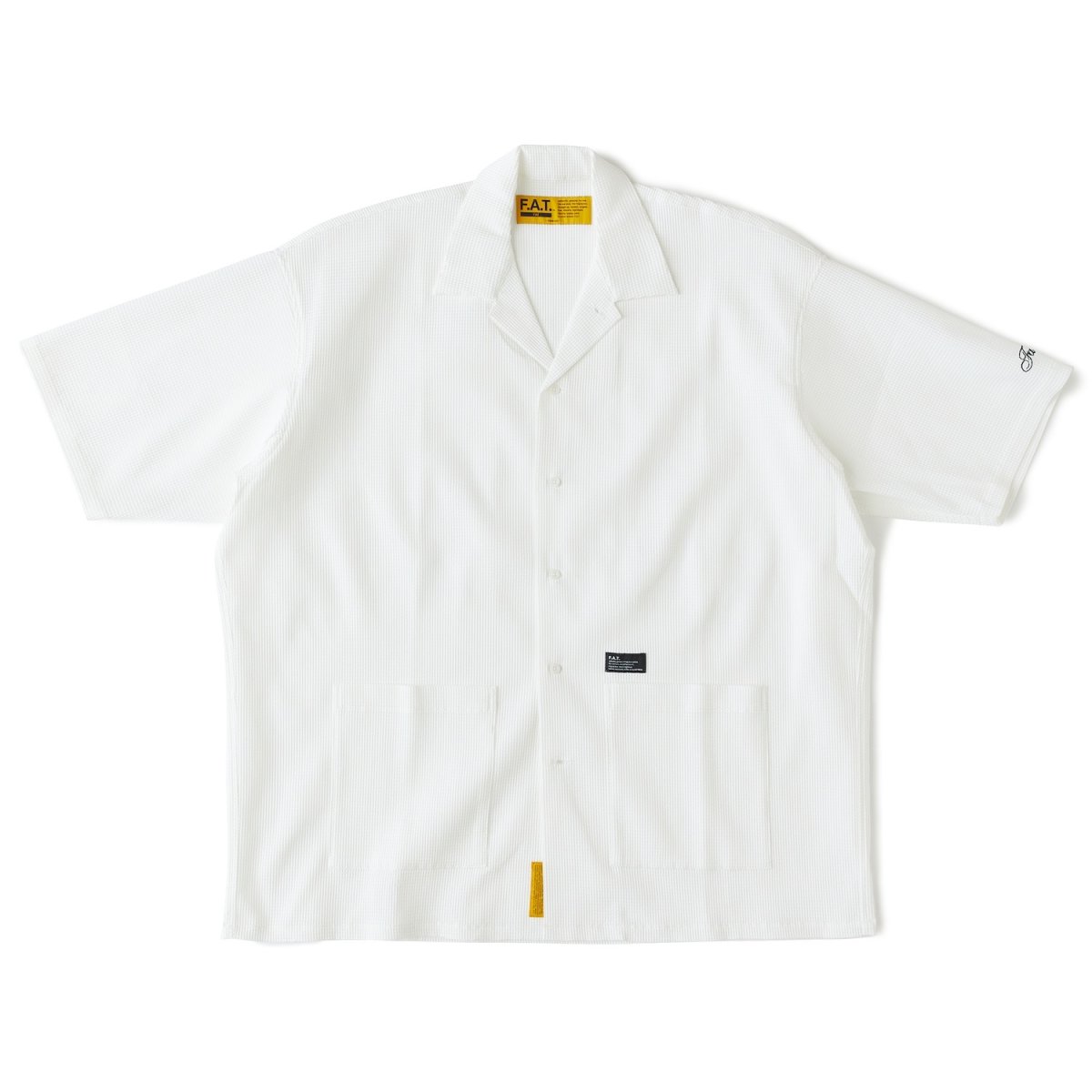 画像2: GIGABUMP S/S All Over Waffle Shirts 半袖 シャツ (2)