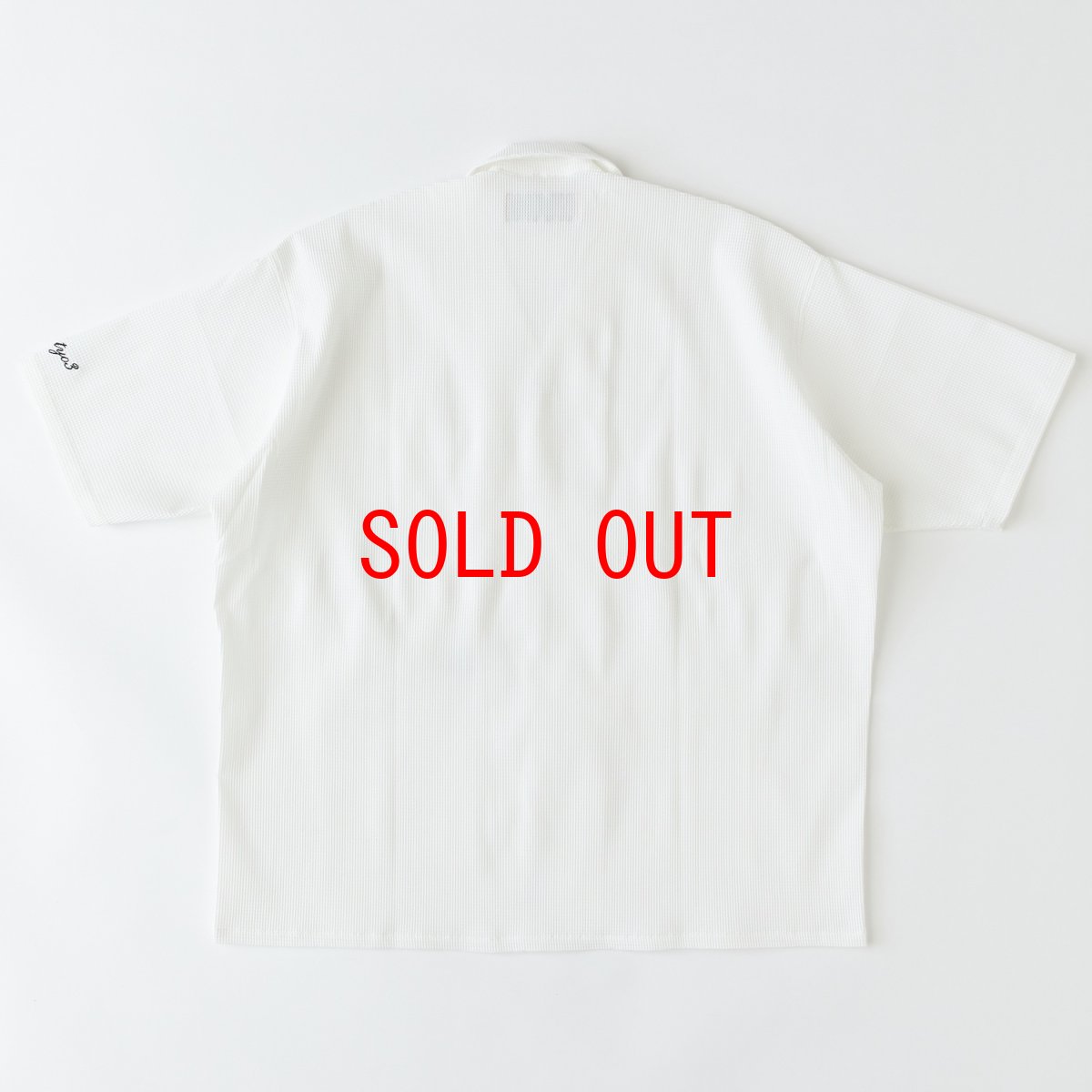 画像3: 【FAT 沖縄 シャツ セレクトショップ 通販】F.A.T. GIGABUMP S/S All Over Waffle Shirts ビッグ ワッフル 半袖 ホワイト FAT (3)