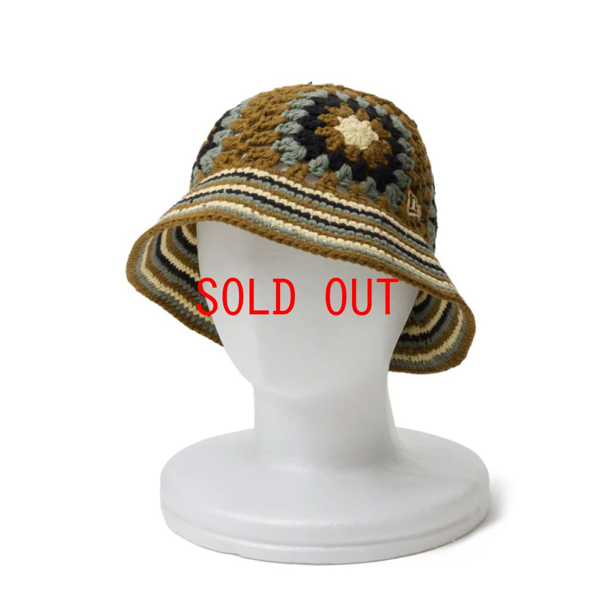 画像3: Croche Bucket Knit Hat クロシェ ニット バケット ハット キャップ 帽子 (3)