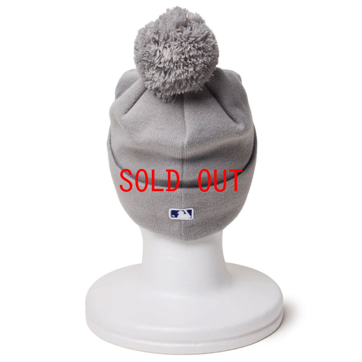 画像4: Los Angeles Dodgers MLB Team Logo PomPom Knit Cap ポンポン ニット リブ ロサンゼルス ドジャース キャップ 帽子 (4)