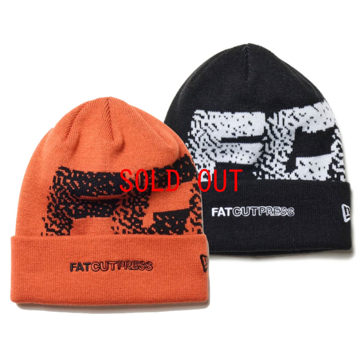 画像1: Shinknownsuke Fat Cut Press Knit Cap Beanie ニット キャップ ビーニー 帽子 (1)