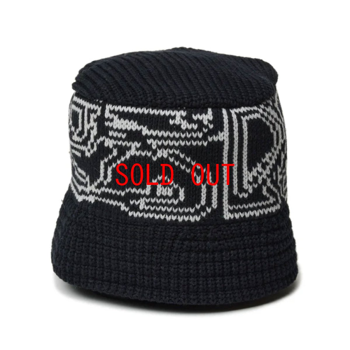 画像5: Shinknownsuke Dots Per Inch  Knit Bucket Hat ニットバケット ハット キャップ 帽子 (5)