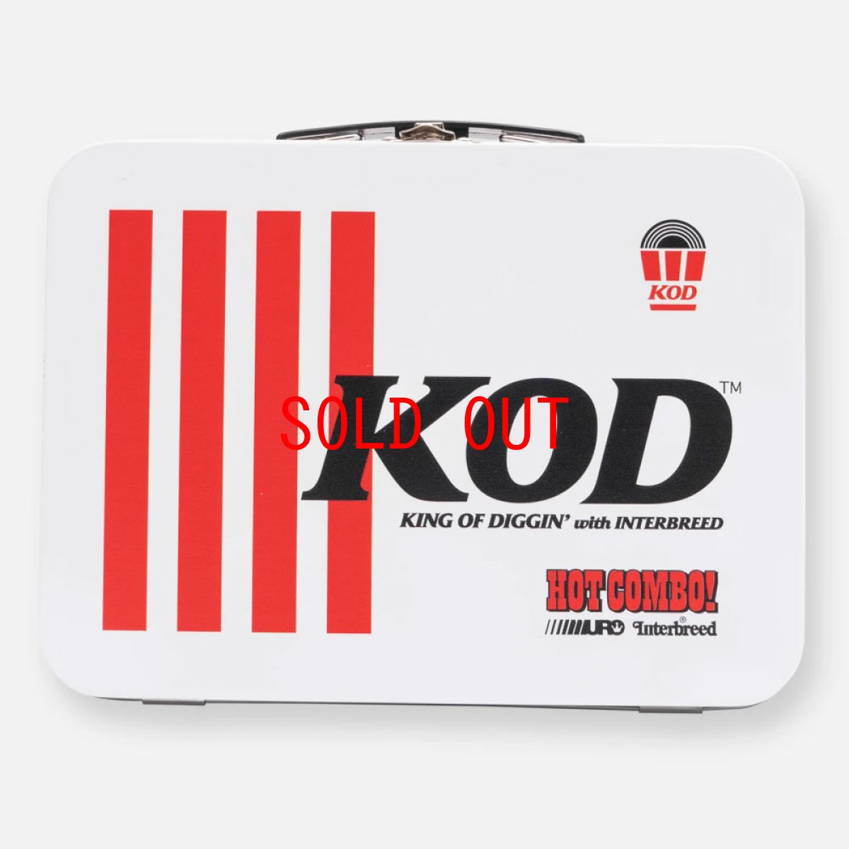 画像9: KING OF DIGGIN’ “Lunch Box Pack” Tee & MIx Tape コンボ パック ランチボックス カセット Tシャツ (9)