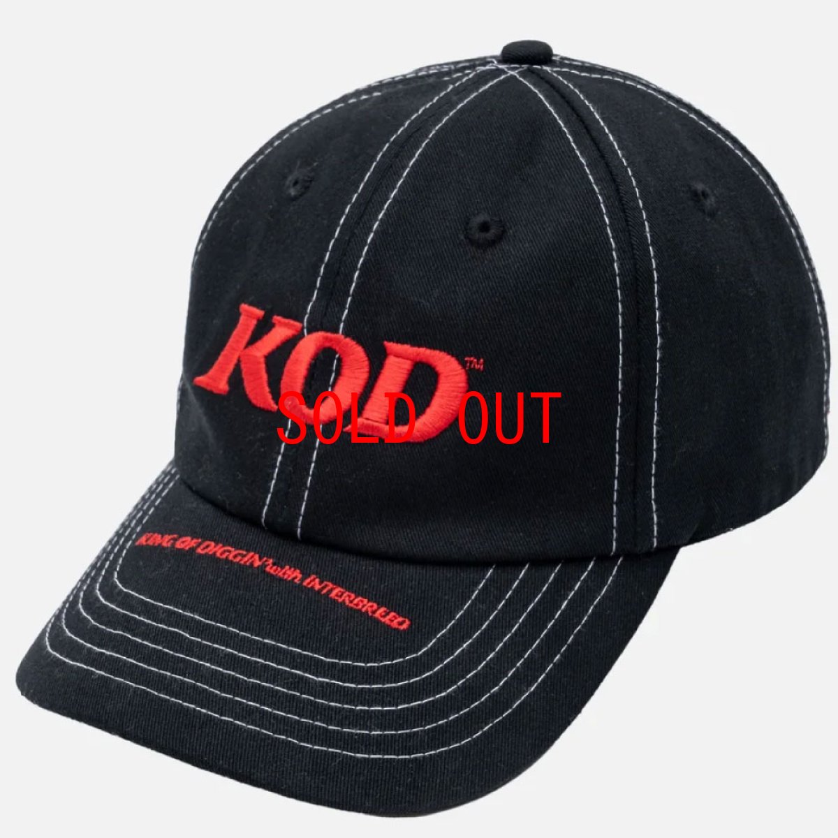 画像2: KING OF DIGGIN’ KOD Uniform Snapback Cap パネル キャップ 帽子 DJ MURO (2)