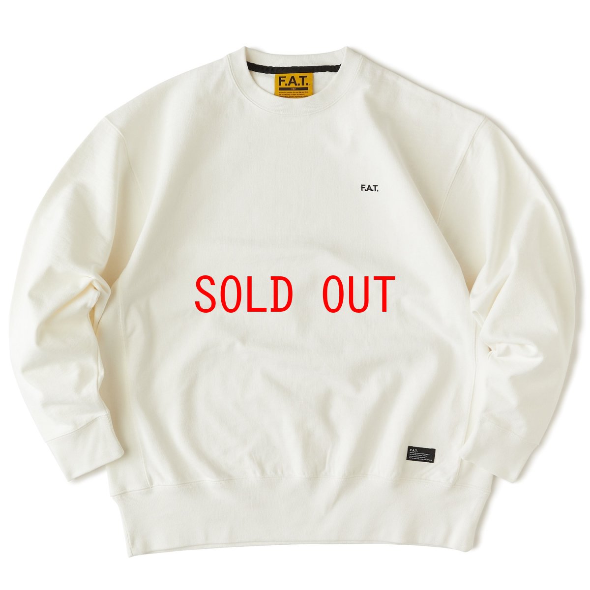 画像2: AUTHENTIC Solid Cut&Saw Sweat 長袖 ヘビーオンス クルーネック スウェット Tシャツ (2)