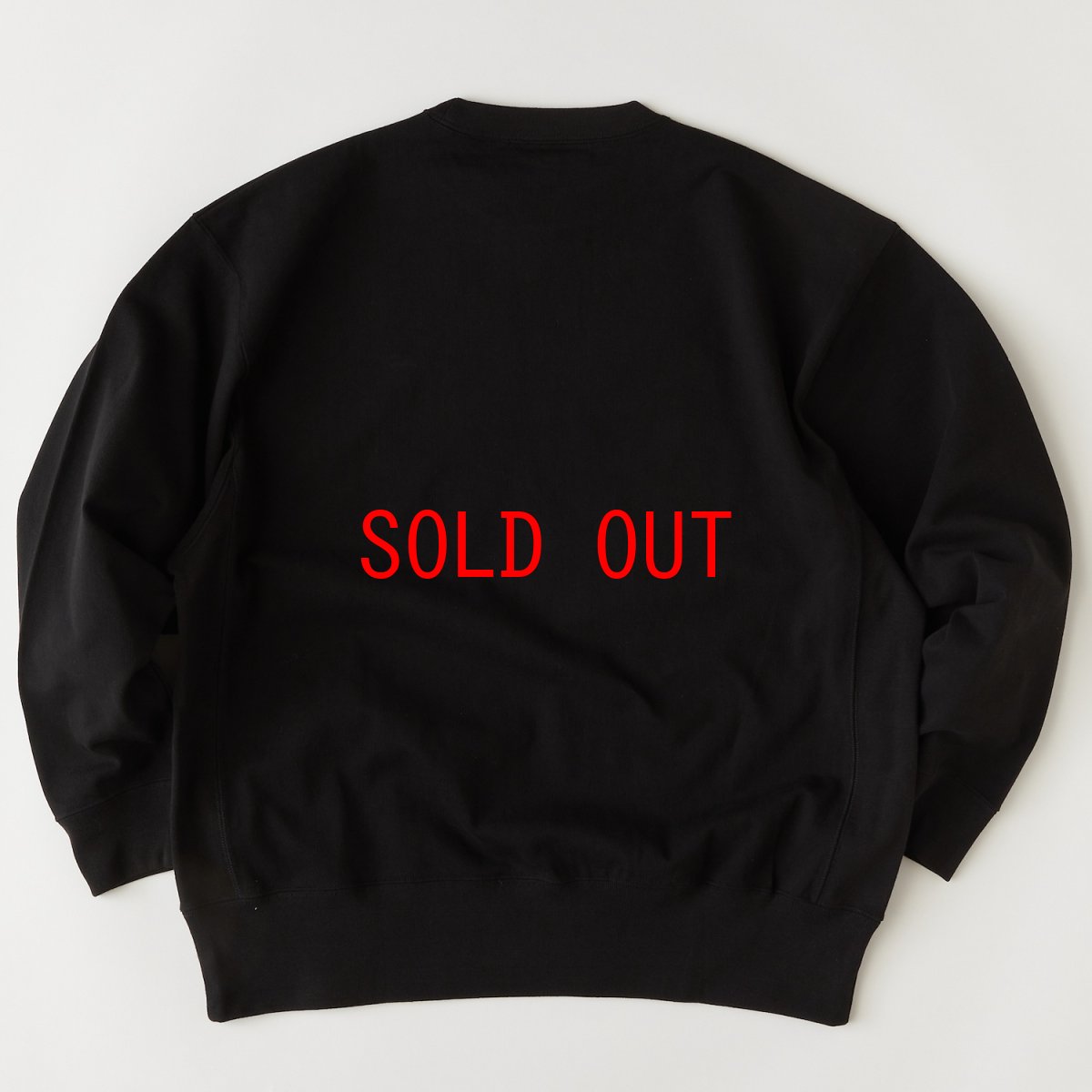 画像3: AUTHENTIC Solid Cut&Saw Sweat 長袖 ヘビーオンス クルーネック スウェット Tシャツ (3)