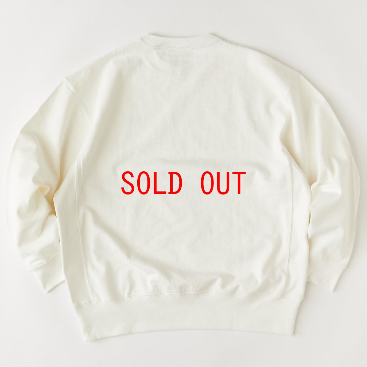 画像3: AUTHENTIC Solid Cut&Saw Sweat 長袖 ヘビーオンス クルーネック スウェット Tシャツ (3)