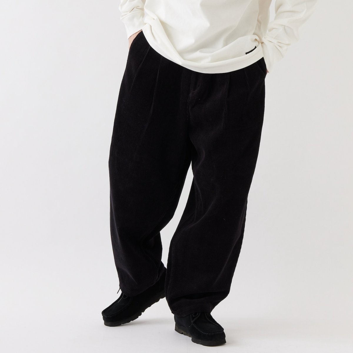 画像7: × Dickies Wallies Corduroy Pants BLK ディッキーズ コーデュロイ パンツ (7)