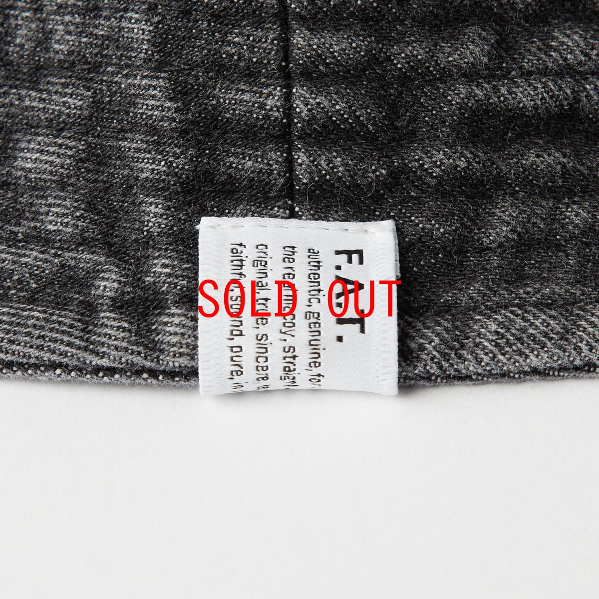 画像3: NICOL Military Denim Hat ミリタリー 6パネル デニム ハット 帽子 (3)