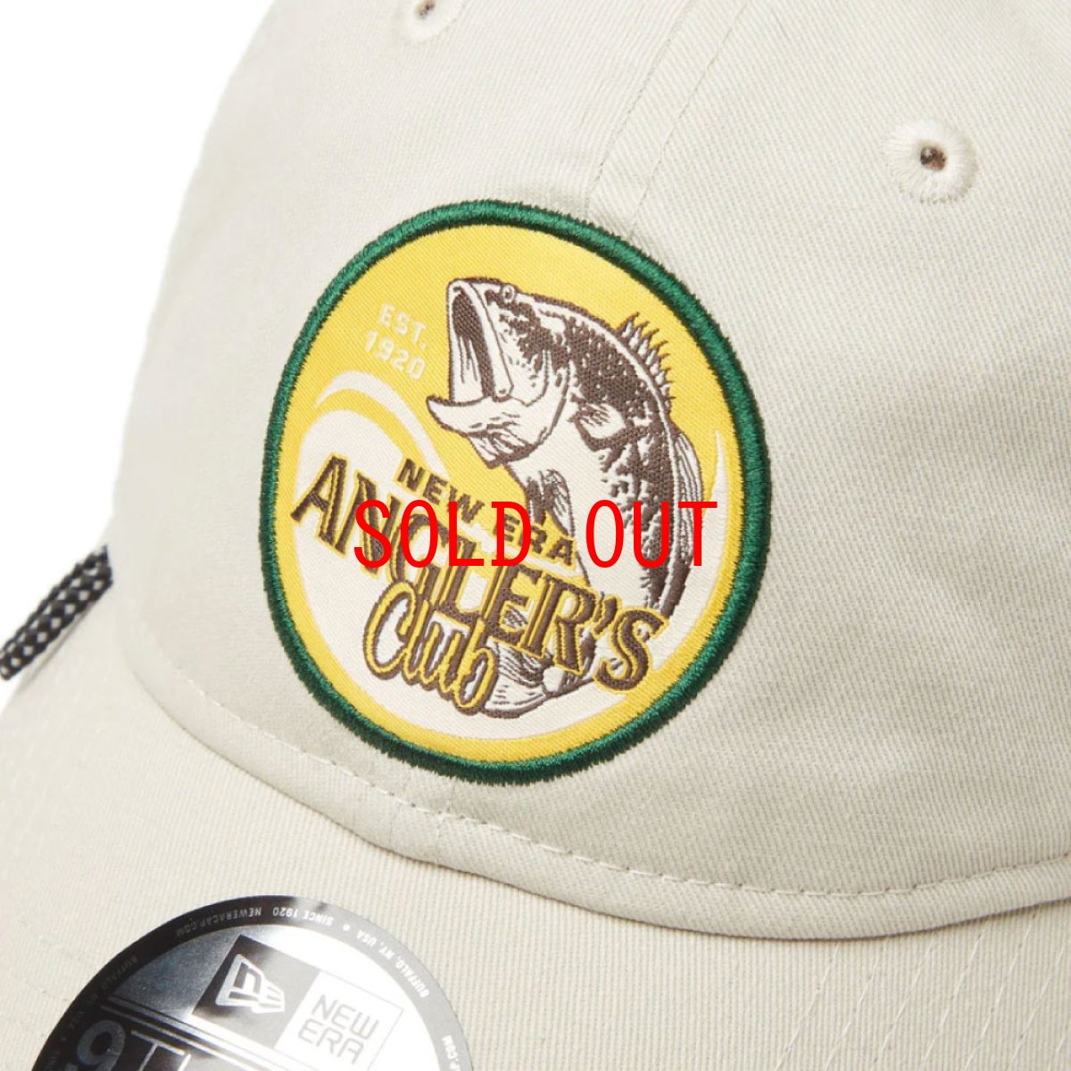 画像4: 9Thirty Angler's Fishing Club Cap バス フィッシング アウトドア キャップ 帽子 (4)