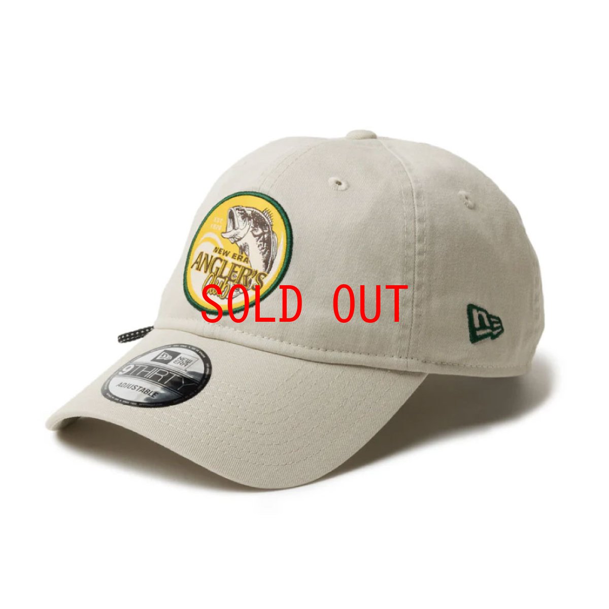 画像1: 9Thirty Angler's Fishing Club Cap バス フィッシング アウトドア キャップ 帽子 (1)