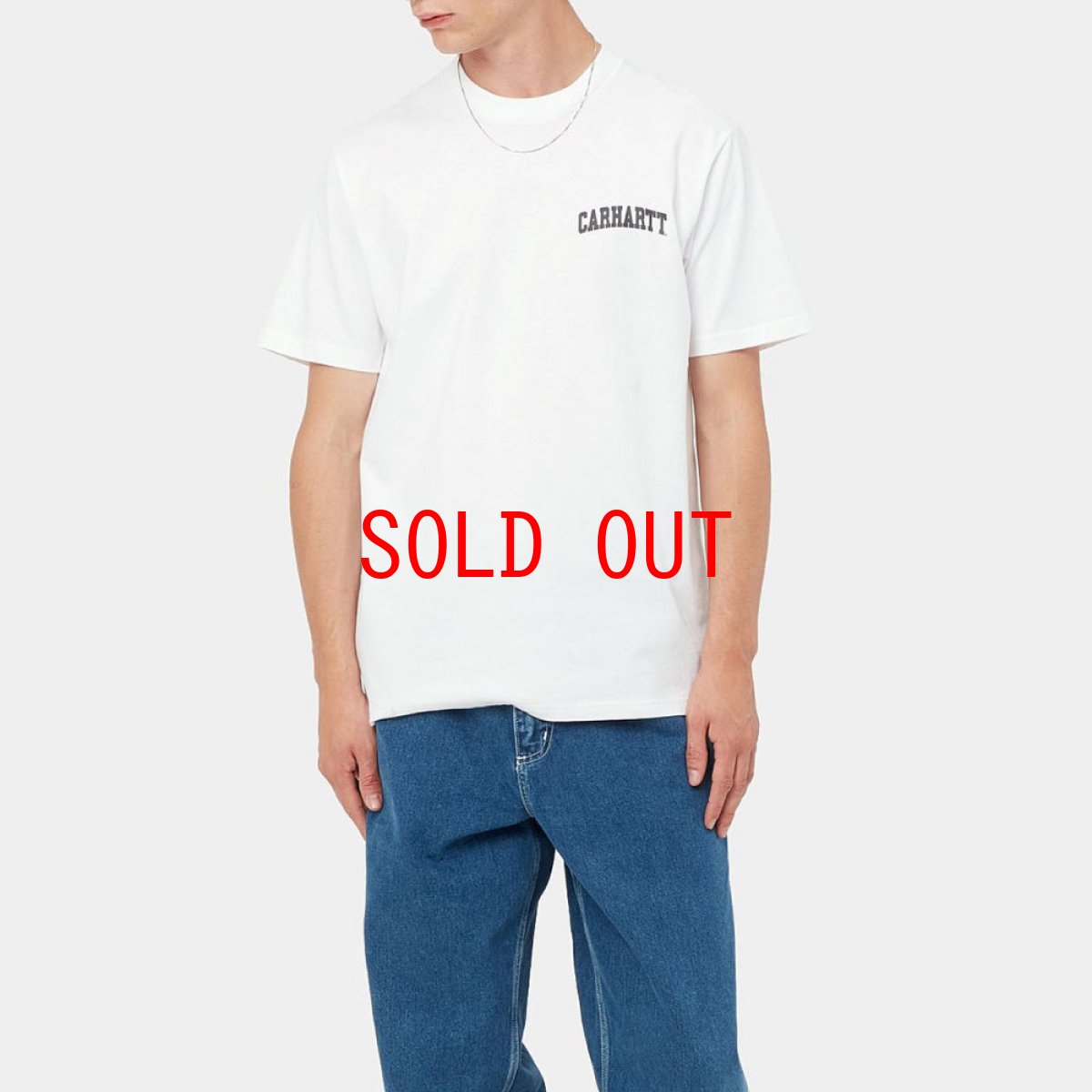 画像6: University Small Script S/S Arch Logo Tee White ロゴ 半袖 アーチロゴ カレッジ Tシャツ (6)