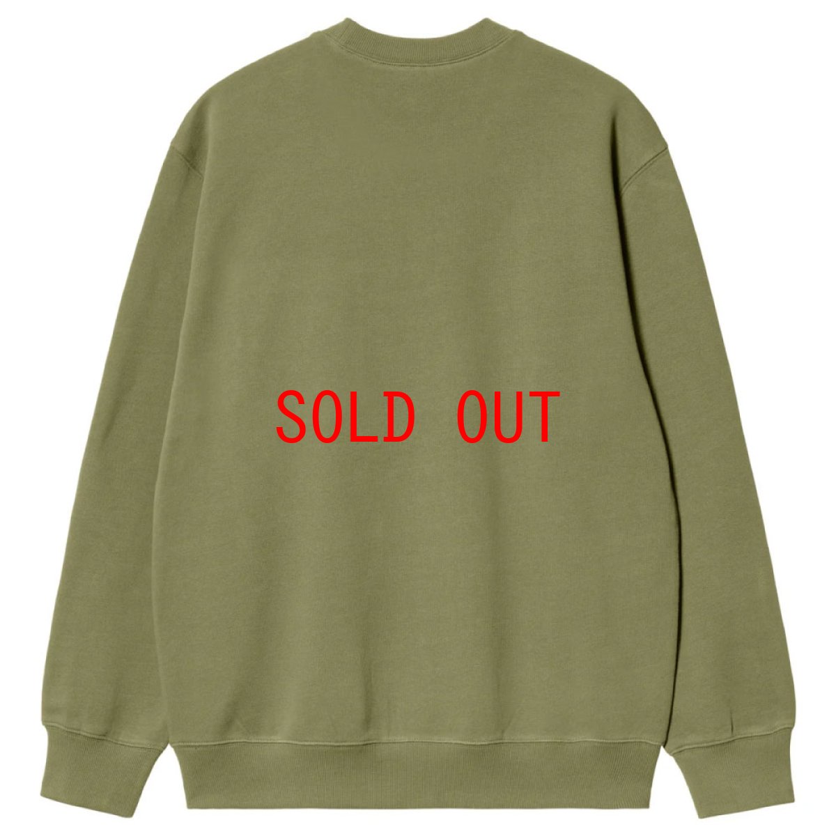 画像4: Logo Crewneck Sweat Capulet Green カーハート クルーネック スウェット シャツ (4)