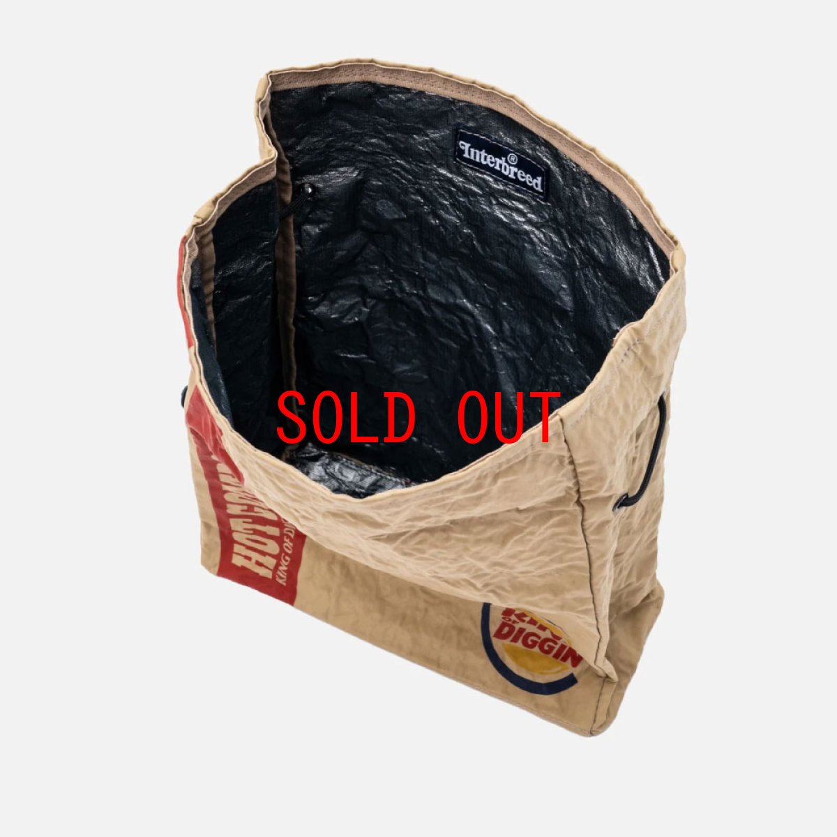 画像12: KING OF DIGGIN’ “To Go Bag” Natural & Mix Tape ペーパー ショルダー バッグ ミックステープ 付 DJ MURO (12)