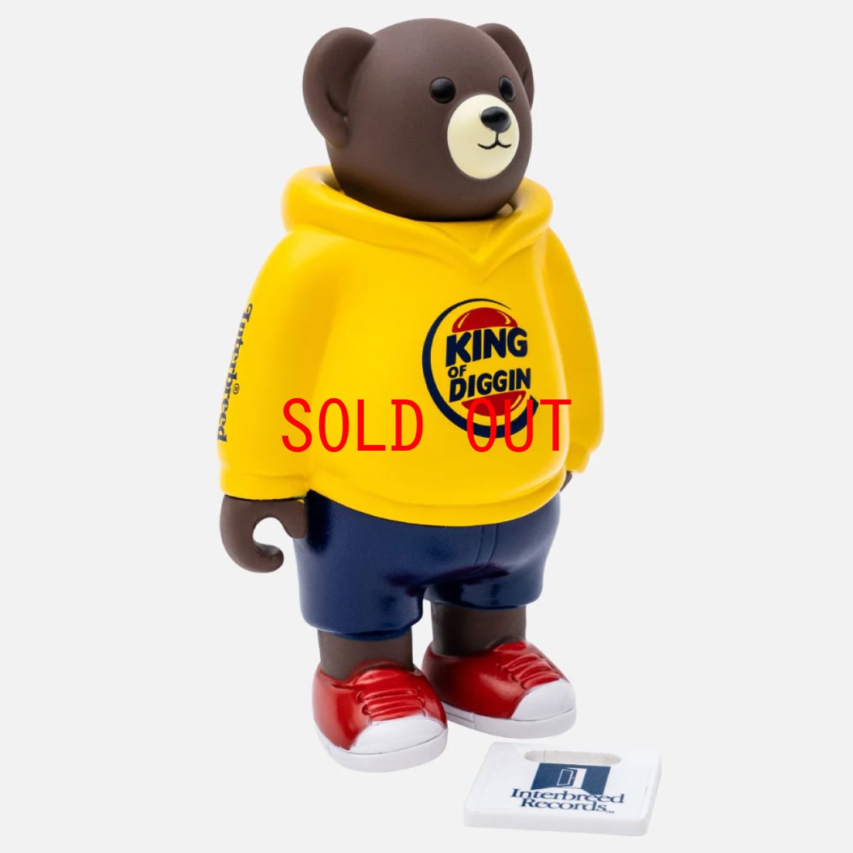 画像3: KING OF DIGGIN Bear knick knacks ベアー ソフビ フィギュア DJ MURO (3)