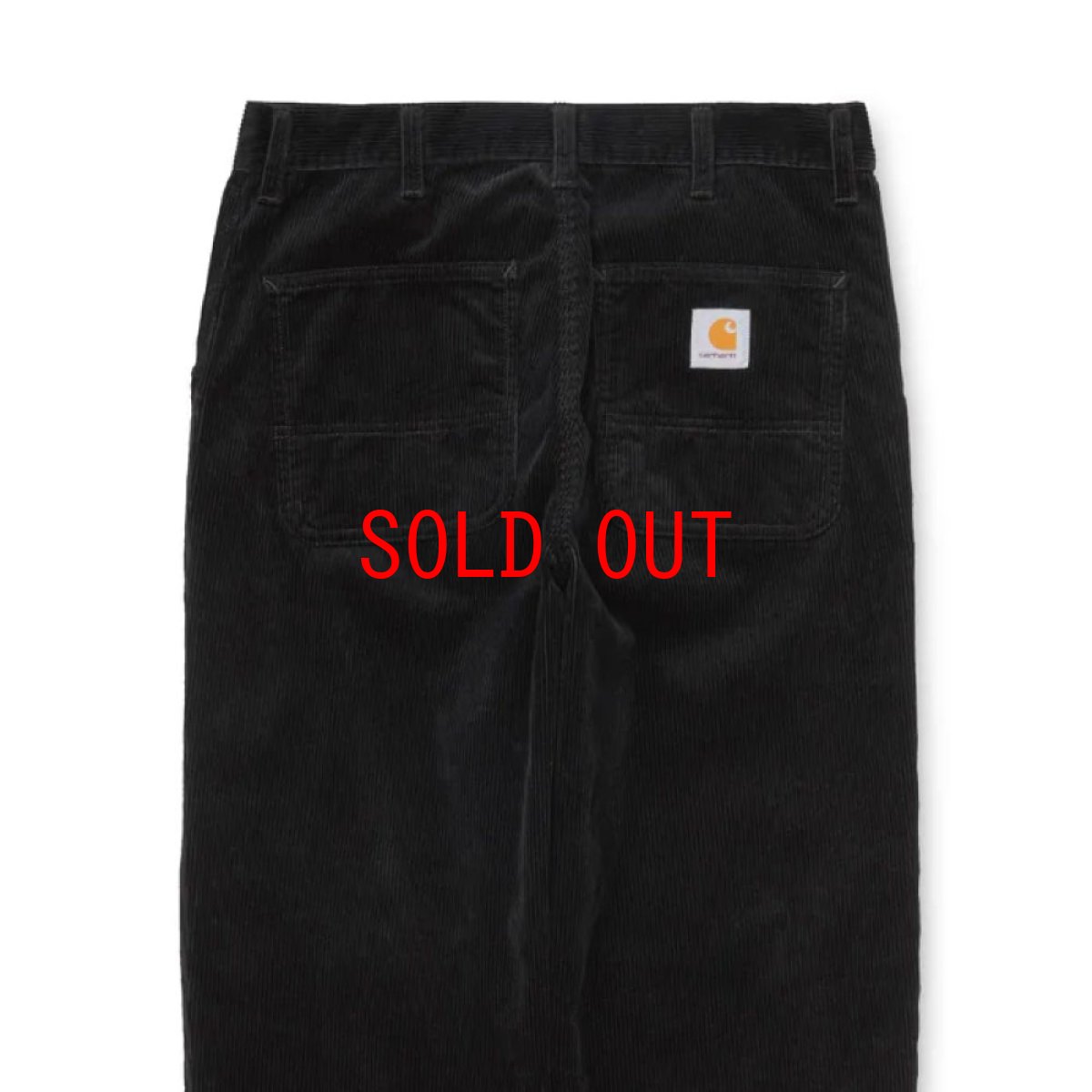 画像7: Simple Corduroy Pants Black rinsed コーデュロイ パンツ (7)