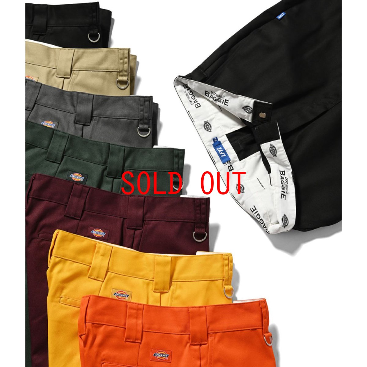 画像2: LFYT × Dickies Original Baggie Fit Pants ディッキーズ バギー フィット ワークパンツ LFYT Lafayette (2)