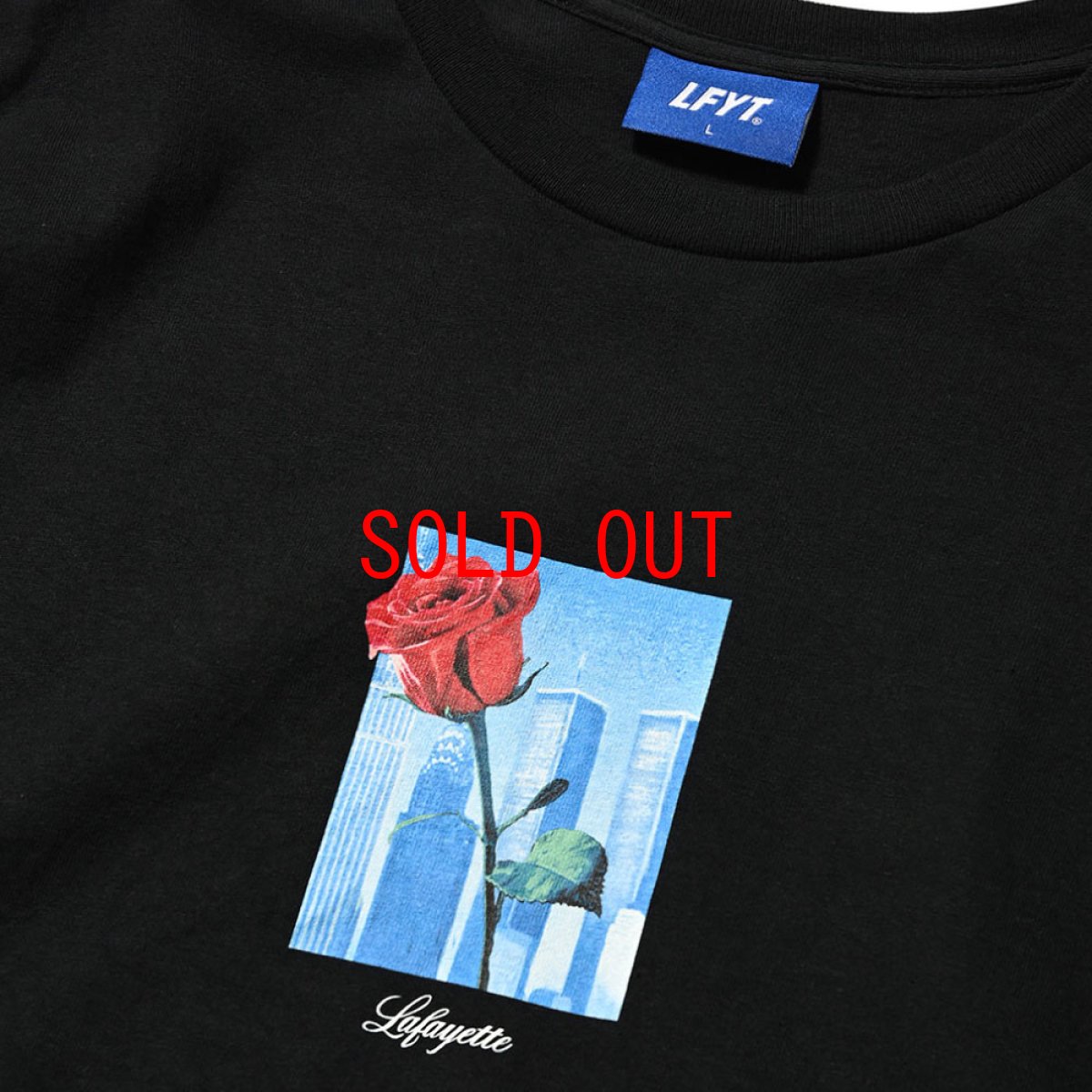 画像4: Manhattan Rose S/S Tee BLK マンハッタン ローズ 半袖 Tシャツ (4)