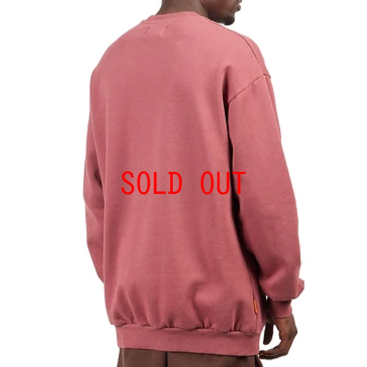 画像5: Cord Logo Crewneck Sweatshirt Rhubard MRN コーデュロイ ロゴ クルーネック スウェット シャツ (5)