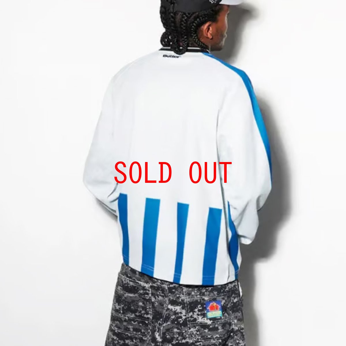 画像2: Corrosive L/S Jersey Game Shirt WHT 長袖 サッカー ジャージ ゲーム シャツ (2)