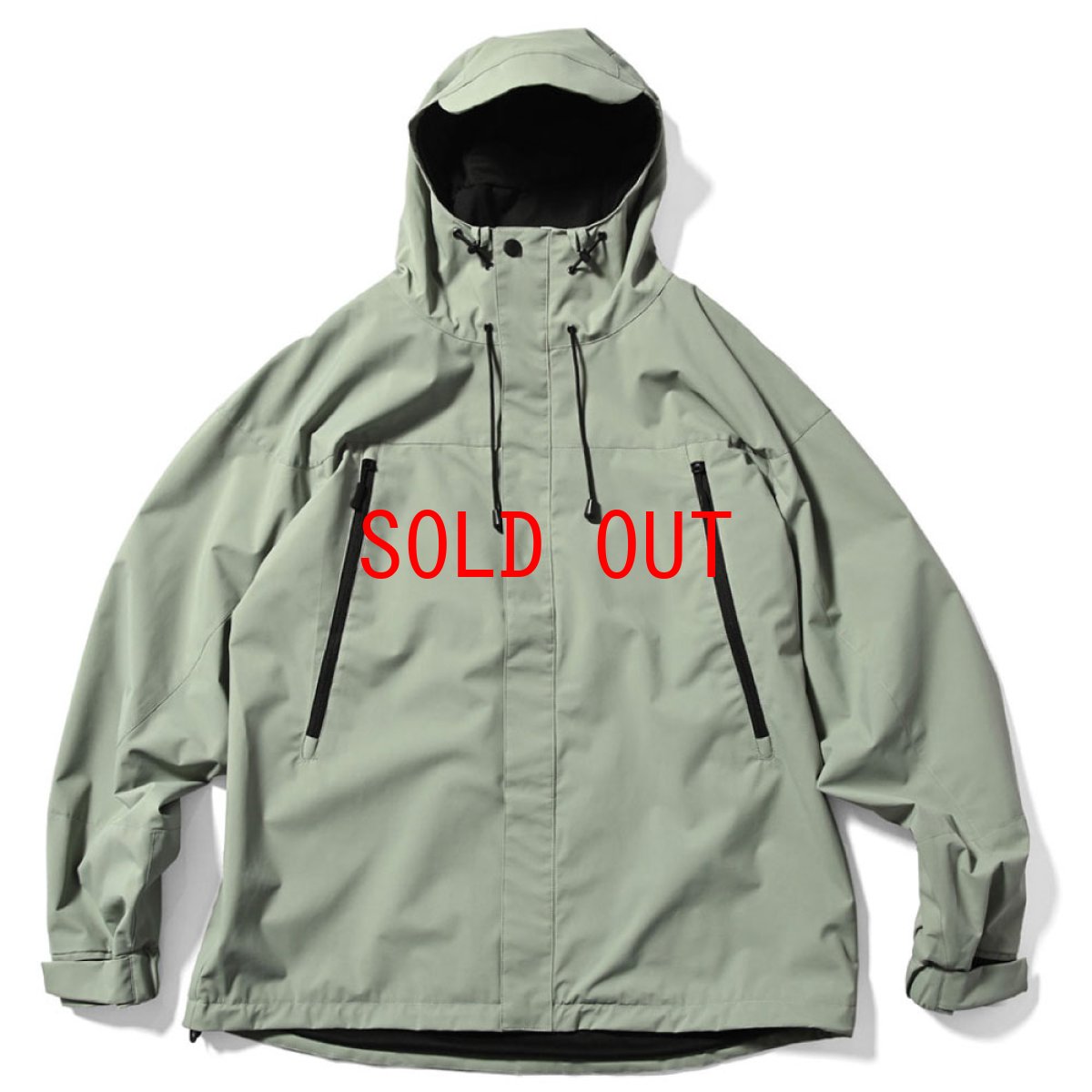 画像2: 2 Layer Polyerter Jacket GRY マウンテン パーカー ナイロン ジャケット (2)