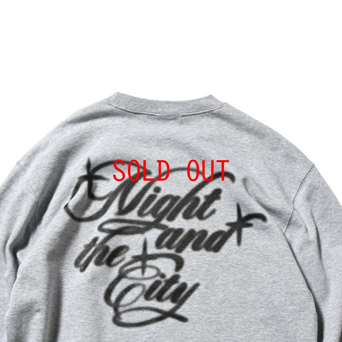 画像7: Night And The City Crewneck Sweat Shirts GRY ロゴ クルーネック スウェット (7)