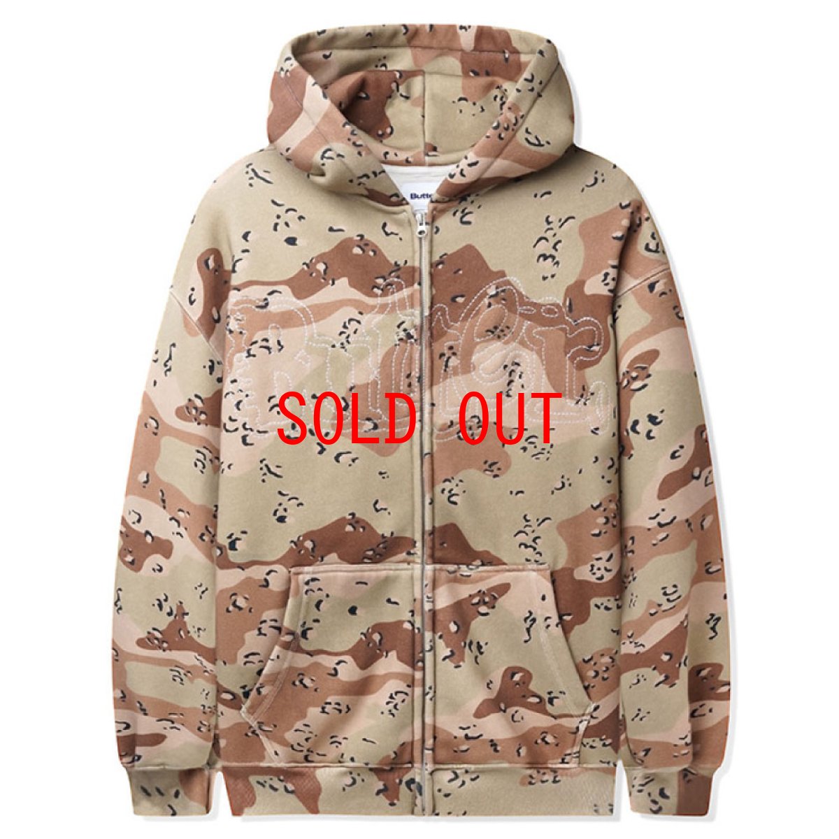 画像2: breakdown Zip Thru Sweat Hoodie ロゴ カモ ブレイクダウン スルー ジップ フーディ (2)
