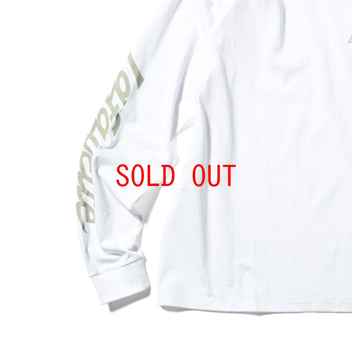 画像3: Sport Lafayette Logo L/S Tee WHT ボックスシルエット 長袖 Tシャツ (3)