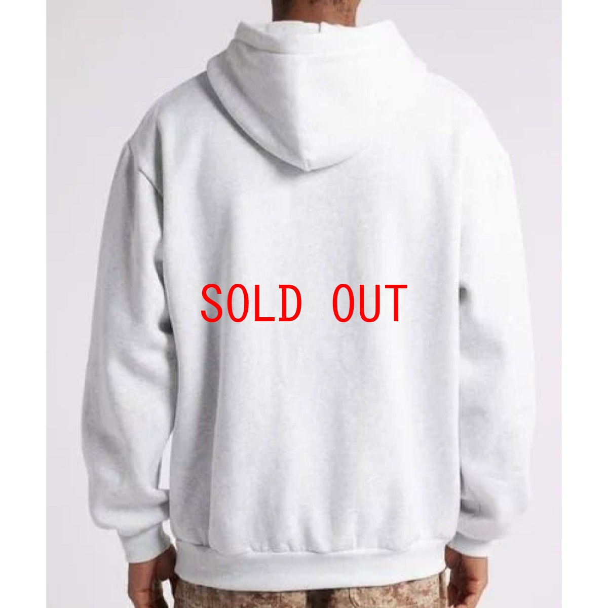 画像3: Logo Camo Applique Pullover Hood Ash GRY ロゴ カモ アップリケ プルオーバーフーディ アッシュ (3)