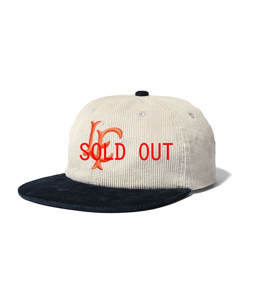 画像5: Old Style LF Logo Corduroy Cap ロークラウン コーデュロイ キャップ 帽子 (5)