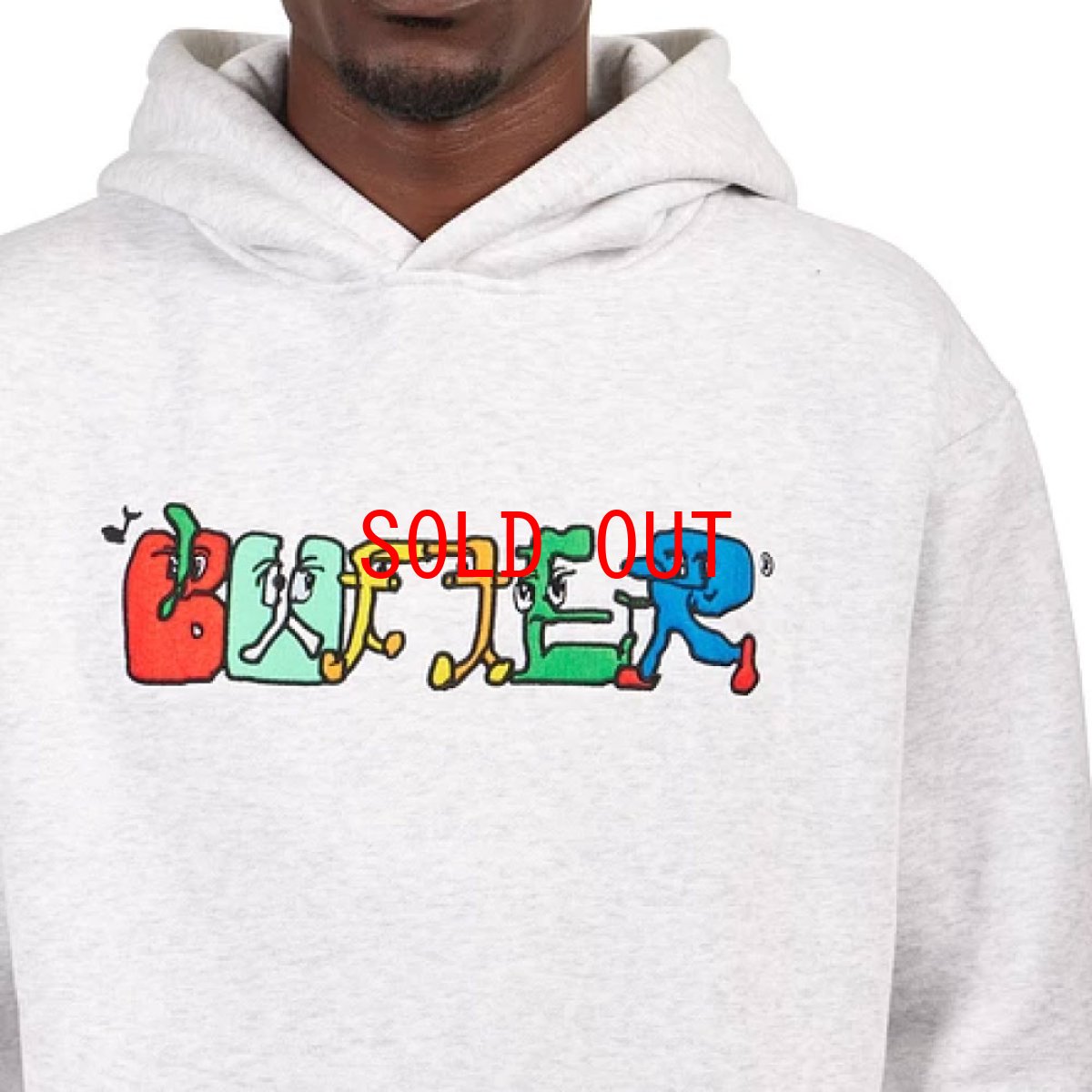 画像9: Zorched Pullover Hood Sweatshirt Ash GRY ロゴ スウェット フーディー パーカー (9)