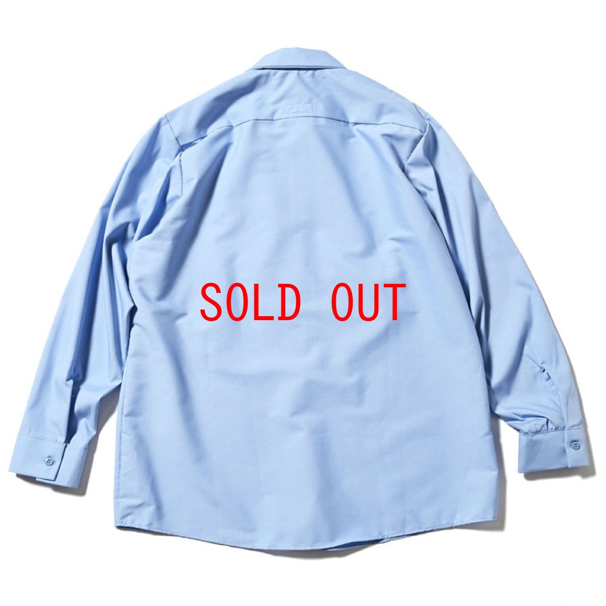 画像2: × MTA L/S Work Shirts オフィシャル メトロ 長袖 ワーク シャツ (2)