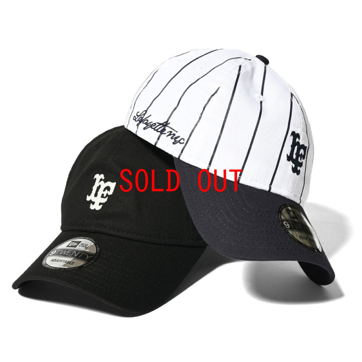 画像1: × New Era LF Logo 9Twenty Cap ニューエラ ボール チェーン ステッチ キャップ 帽子 (1)