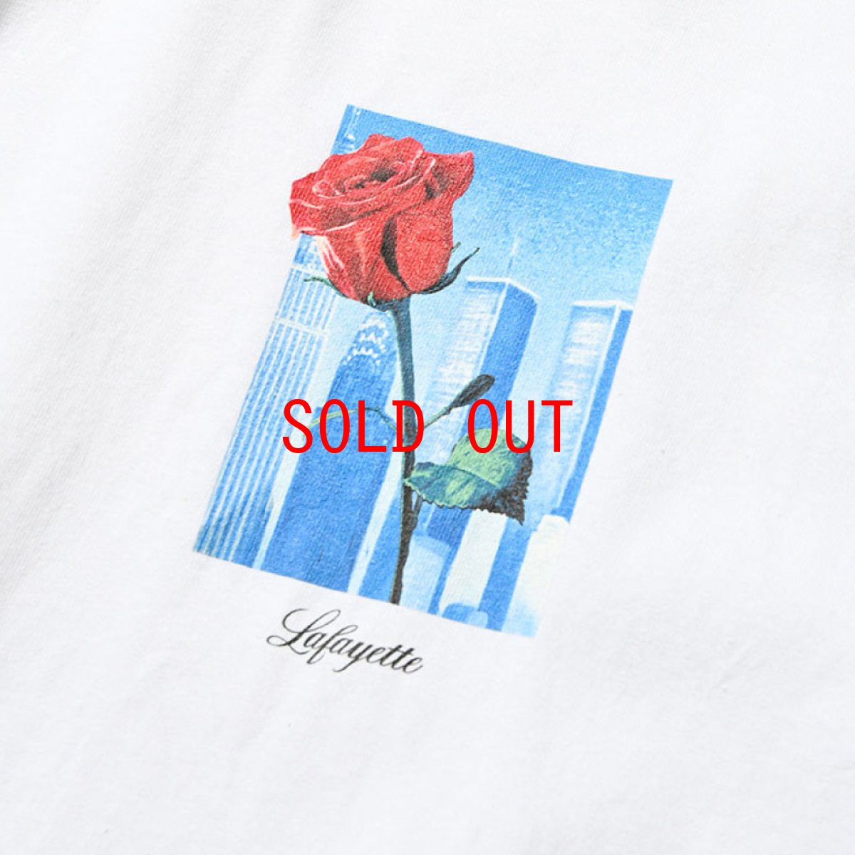 画像3: Manhattan Rose S/S Tee WHT マンハッタン ローズ 半袖 Tシャツ (3)