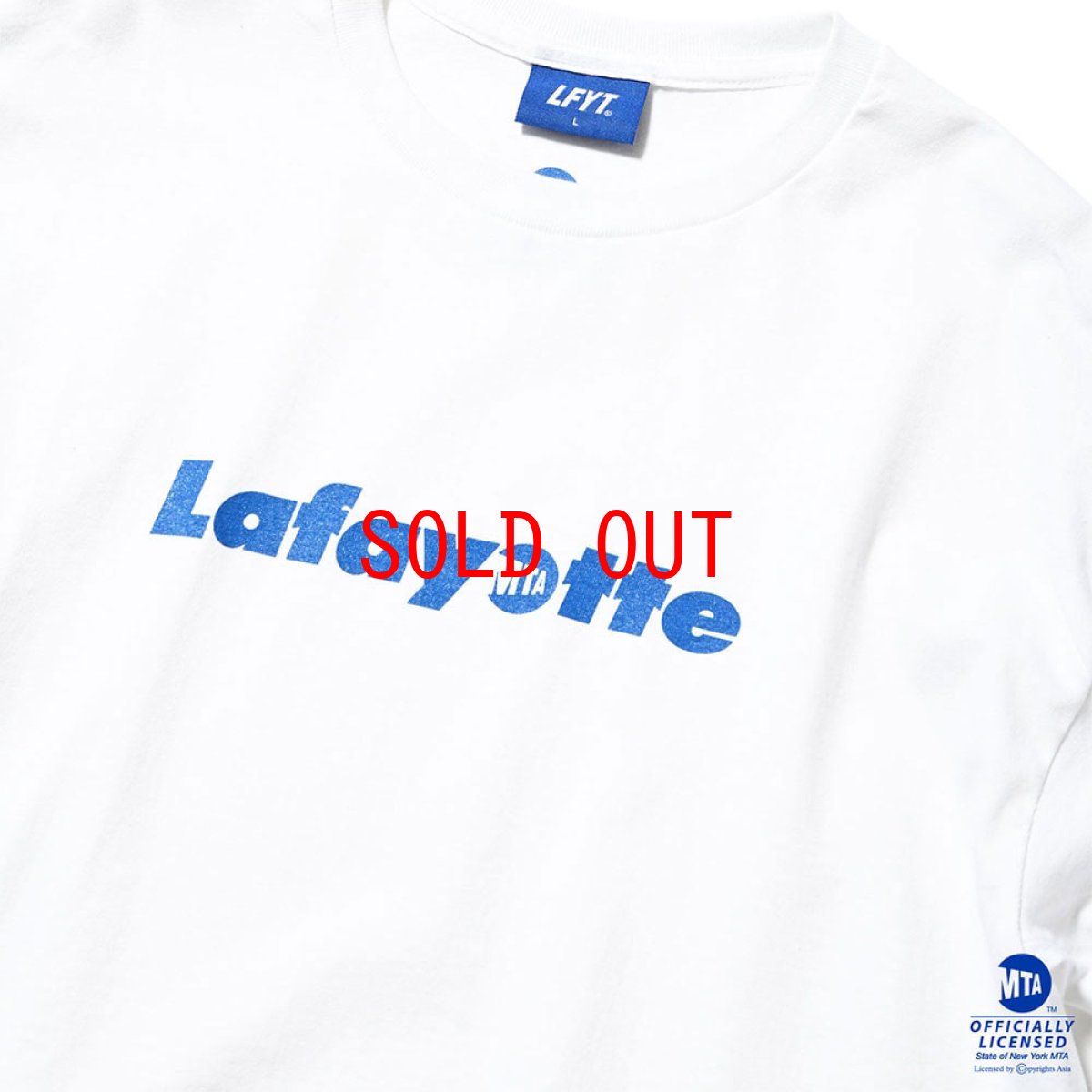 画像5: × MTA Logo S/S Tee WHT エムティーエー オフィシャル メトロ 半袖 Tシャツ (5)