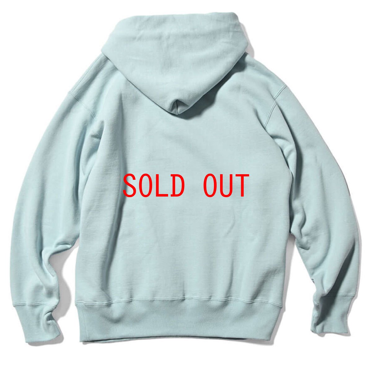 画像2: Oval LAF Logo Sweat Hoodie Parka BLU ロゴ フーディー プルオーバー パーカー (2)