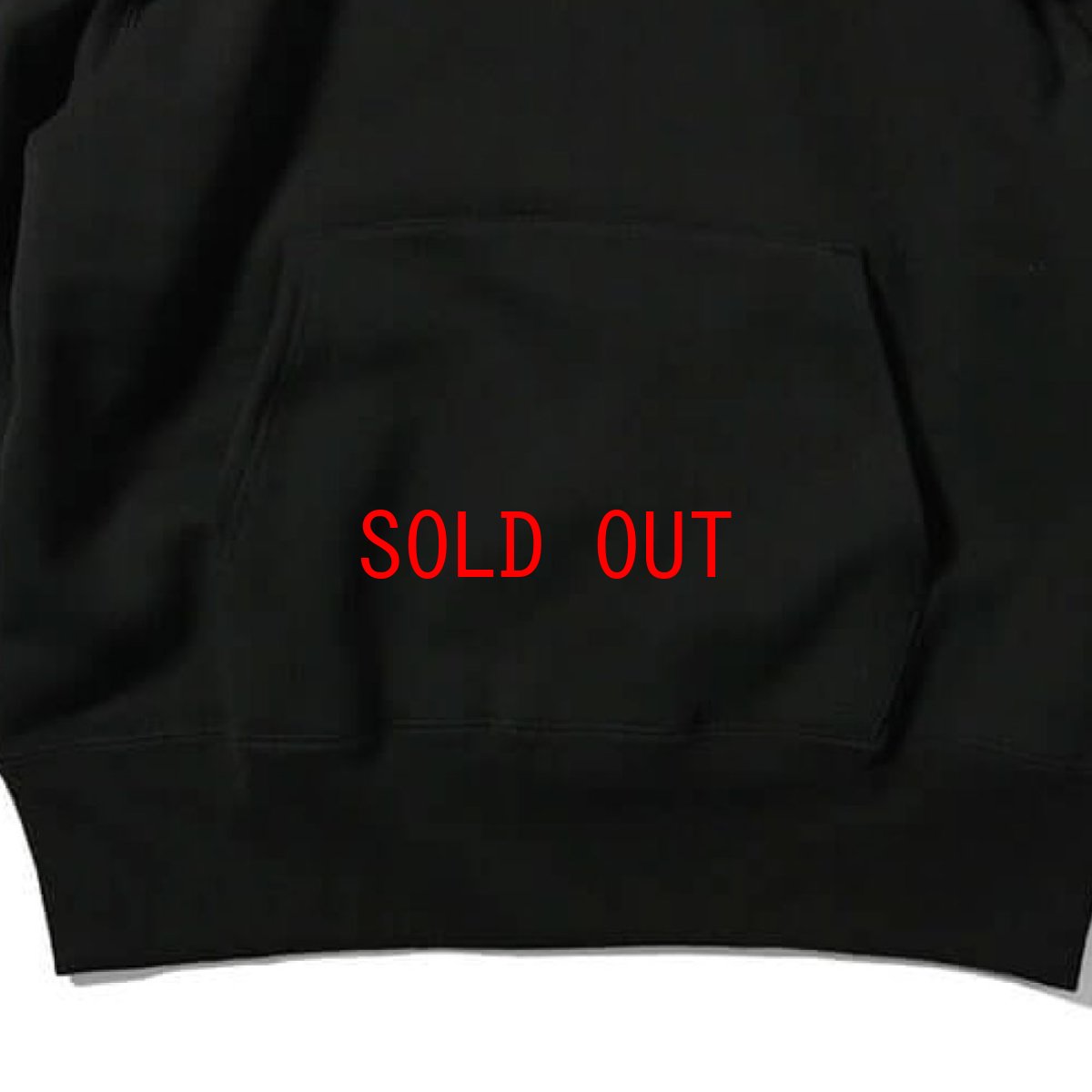 画像4: Oval LAF Logo Sweat Hoodie Parka BLK ロゴ フーディー プルオーバー パーカー (4)