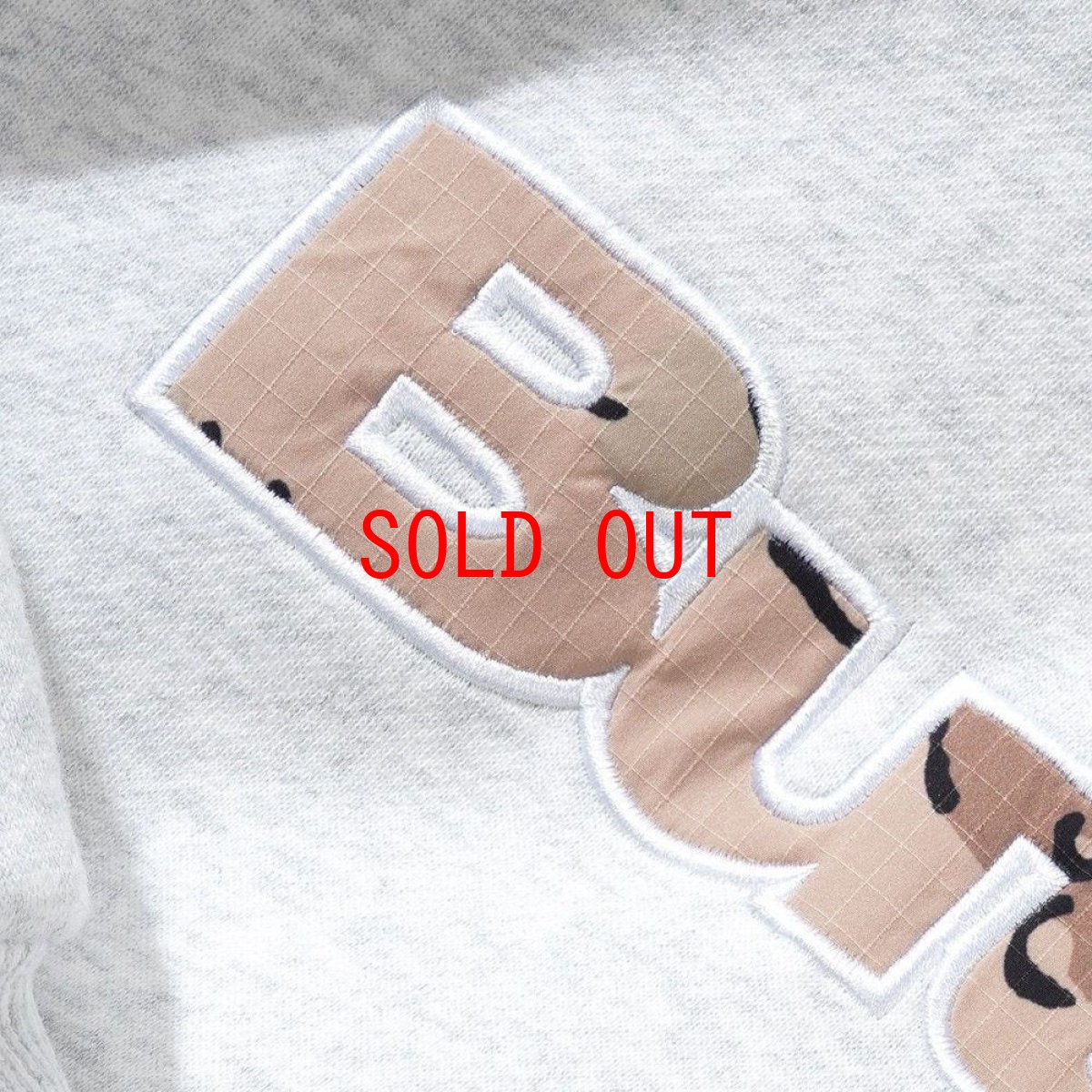 画像7: Logo Camo Applique Pullover Hood Ash GRY ロゴ カモ アップリケ プルオーバーフーディ アッシュ (7)