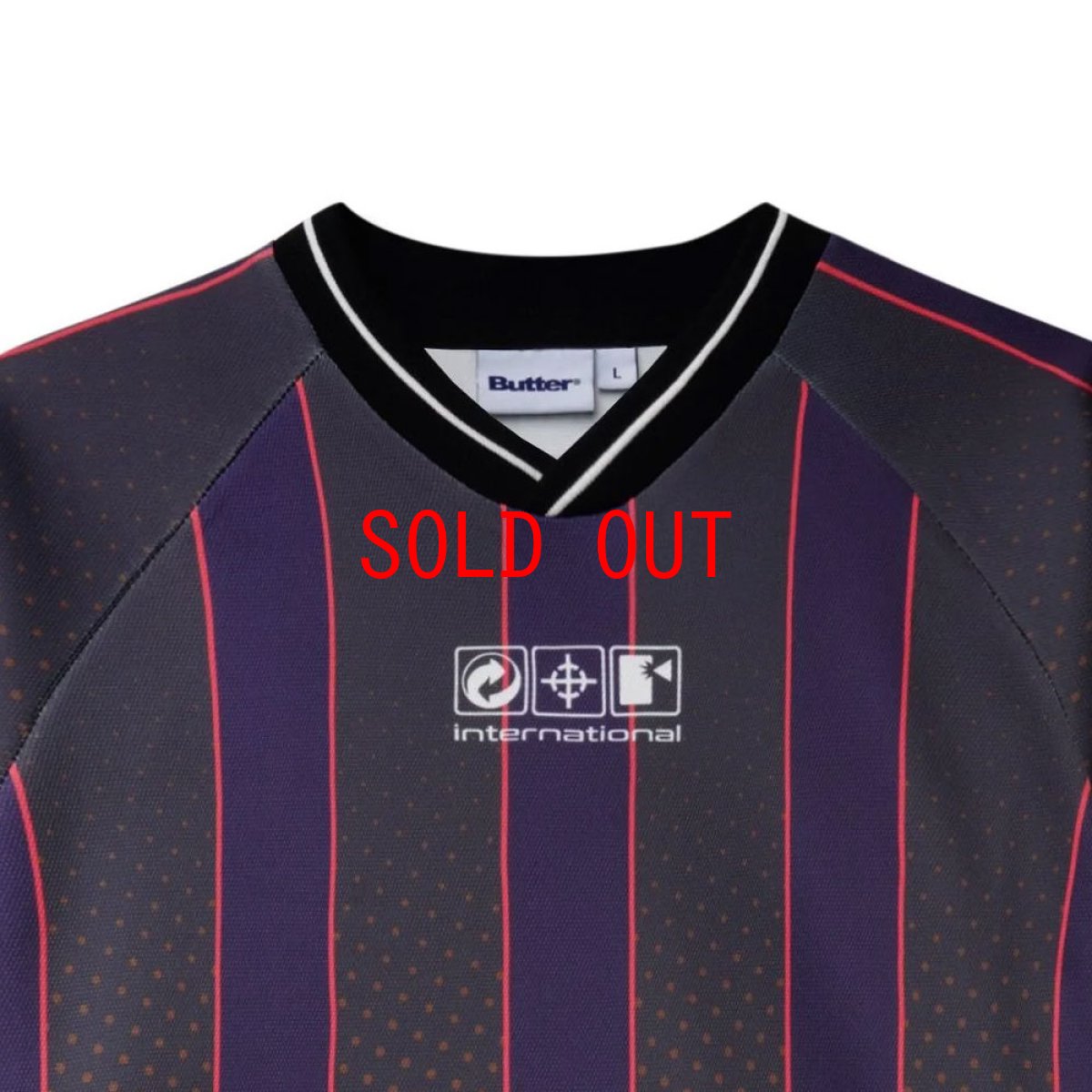 画像4: Butter L/S Jersey Game Shirt BRN 長袖 サッカー ジャージ ゲーム シャツ (4)
