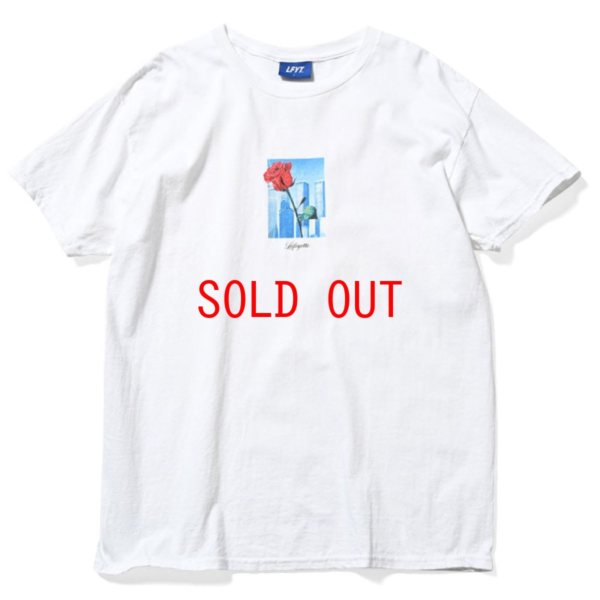画像1: Manhattan Rose S/S Tee WHT マンハッタン ローズ 半袖 Tシャツ (1)