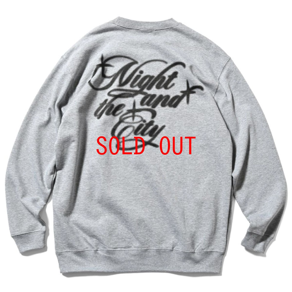 画像3: Night And The City Crewneck Sweat Shirts GRY ロゴ クルーネック スウェット (3)