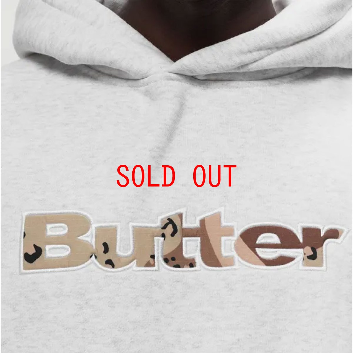 画像8: Logo Camo Applique Pullover Hood Ash GRY ロゴ カモ アップリケ プルオーバーフーディ アッシュ (8)