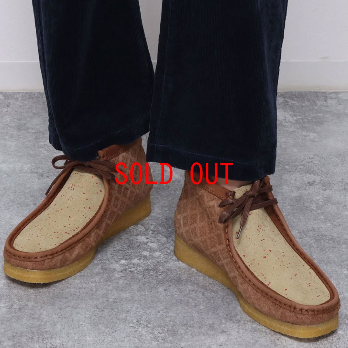 画像5: x SweetChic Wallabee NAS クラークス ワラビー ワッフル クレープソール メンズ (5)