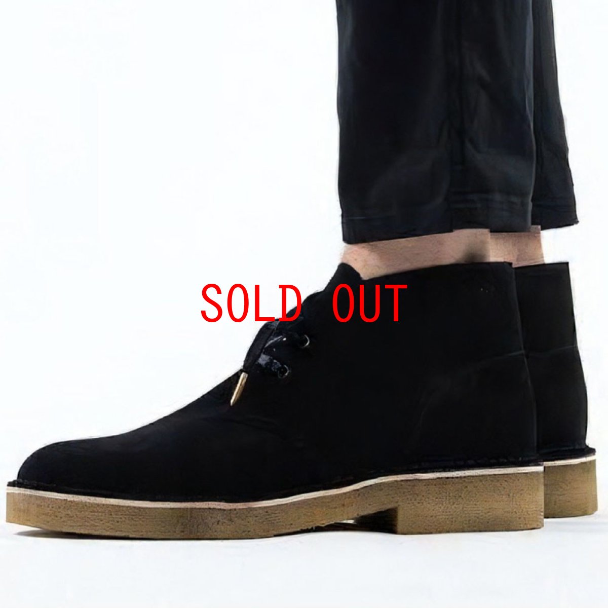 画像9: Desert Boot Black Suede オリジナルズ デザートブーツ ブラック スエード メンズ (9)
