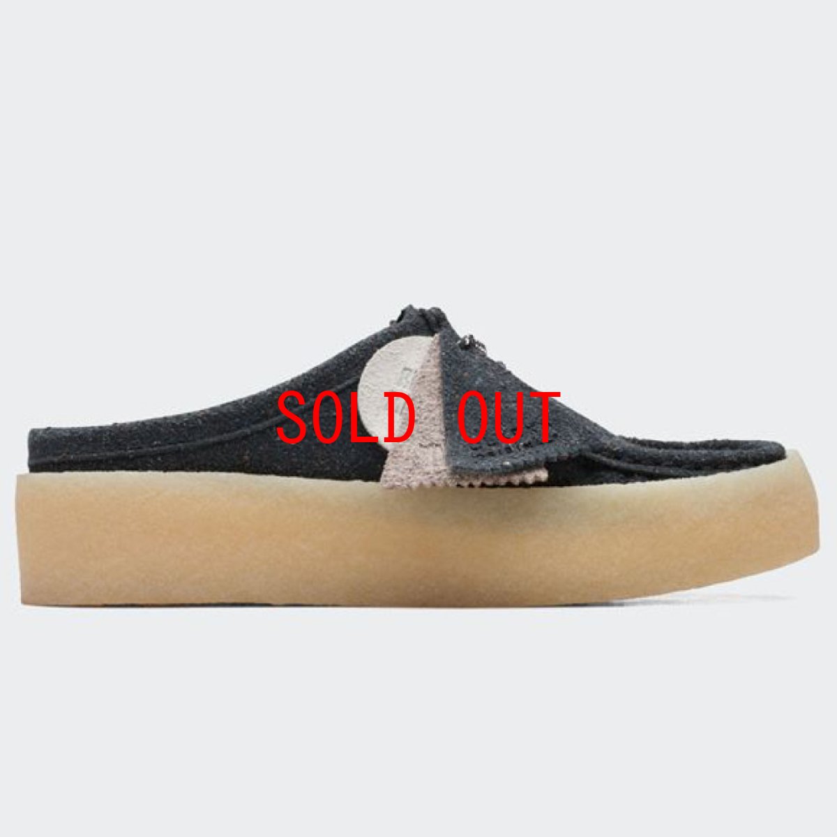 画像1: Clarks Wmns Wallabeecup Lo In Blk クラークス オリジナルズ ウィメンズ レディース ワラビーカップ ロー ミュール サンダル ブラック (1)