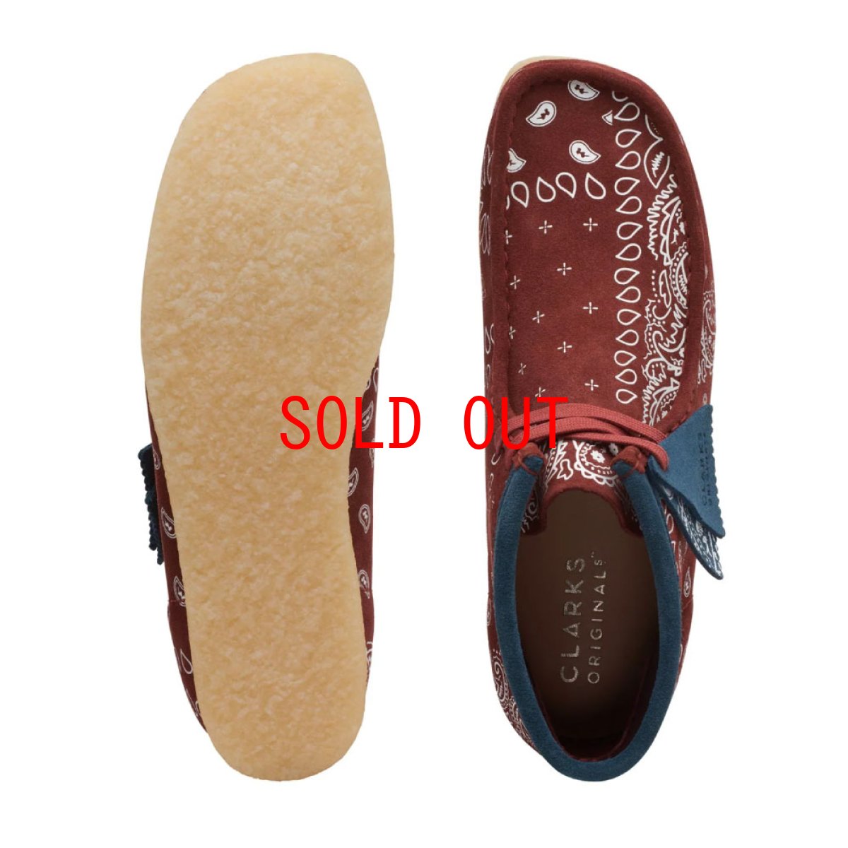 画像5: Wallabee Brick Paisley オリジナルズ ワラビー ペイズリー ブリック スエード メンズ (5)